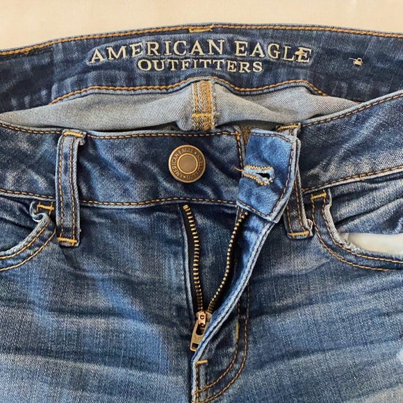 American Eagle Size 00 Jegging Jeans - Picture 4 of 6